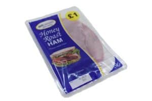 100g Packet of Honey Roast Ham without added water