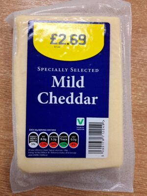 255g White Mild Cheddar