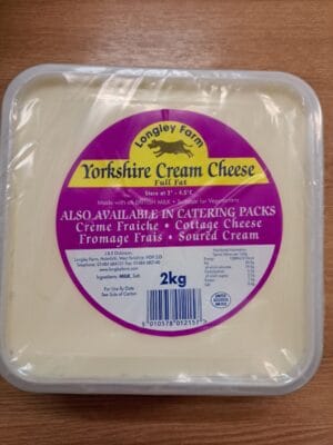 2 Kilo Longley Farm Full Fat Soft Cheese