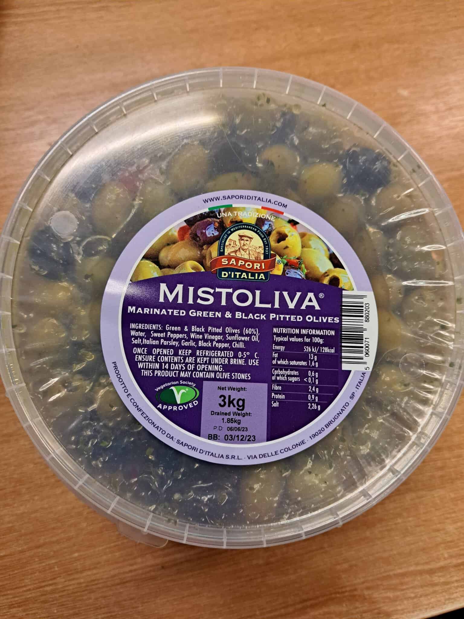 3 Kilo Mistovia Olives