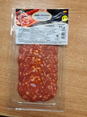 70g Sliced Chorizo