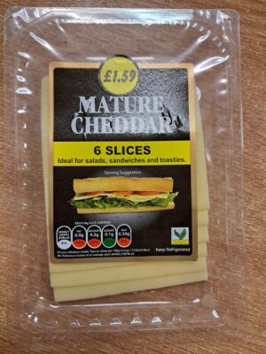 120g White Mature Slices