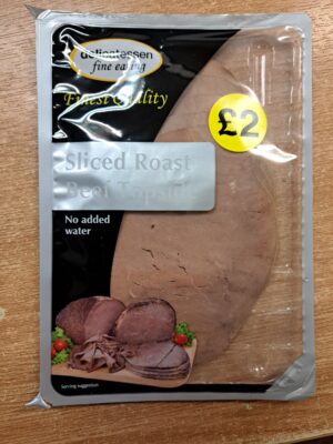 80g Sliced Roast Beef
