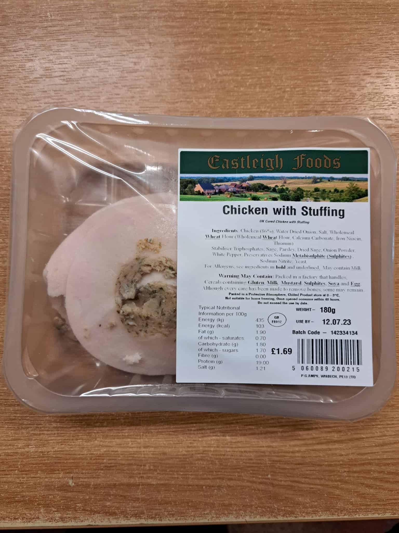 180g Chicken and Stuffing