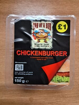 Pre Cooked Chicken Burger